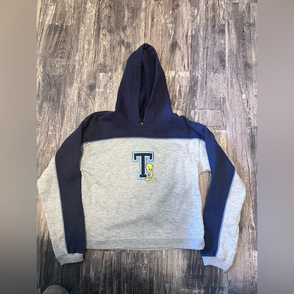 Kids Looney Toons Tweedy Hoodie size 7/8